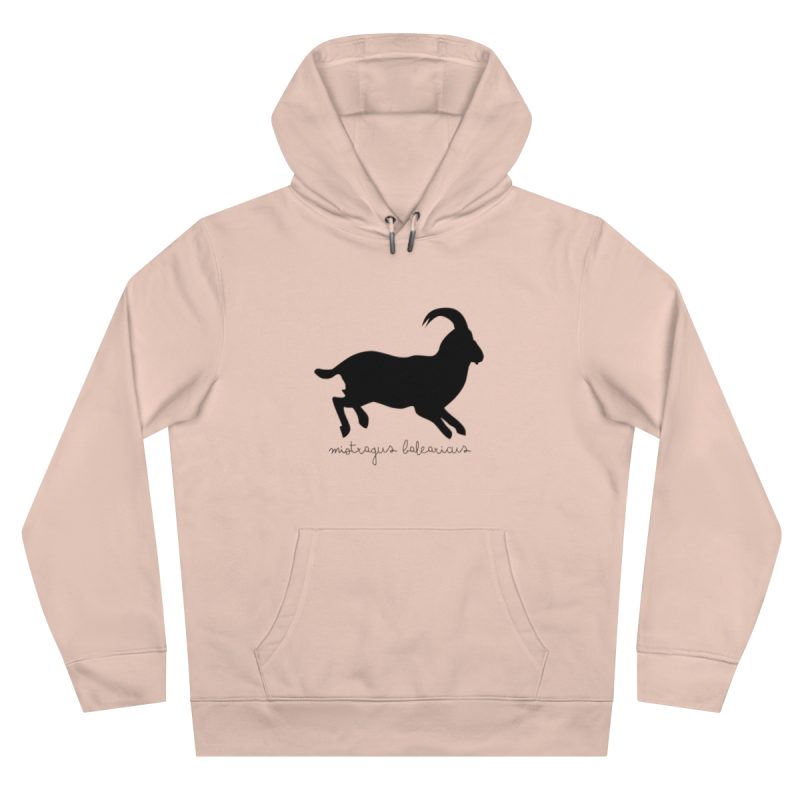 Sudadera con capucha King - Rosa palo - Miotragus balearicus
