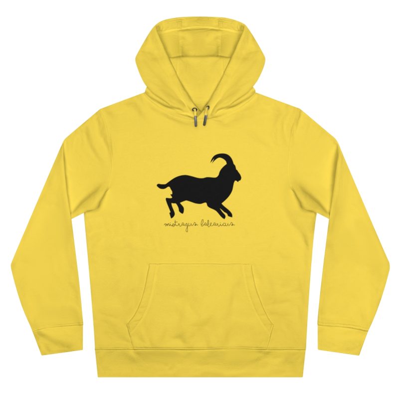 Sudadera con capucha King - Amarillo chispa - Miotragus balearicus