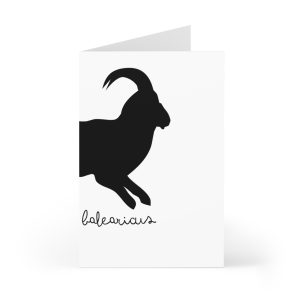 Tarjetas de felicitacion (7 uds.) - Miotragus balearicus