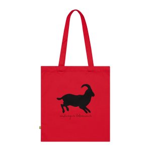Bolsa de algodon organico - Rojo clasico - Miotragus balearicus