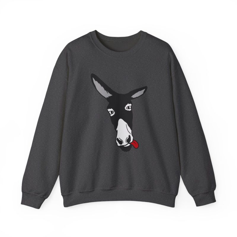 Sudadera cuello redondo - Gris oscuro jaspeado - Somera Sudadera cuello redondo - Gris oscuro jaspeado - Somera