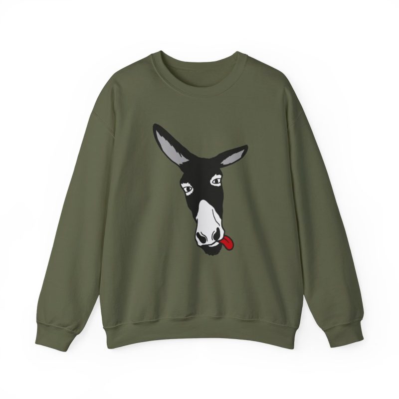 Sudadera cuello redondo - Verde militar - Somera