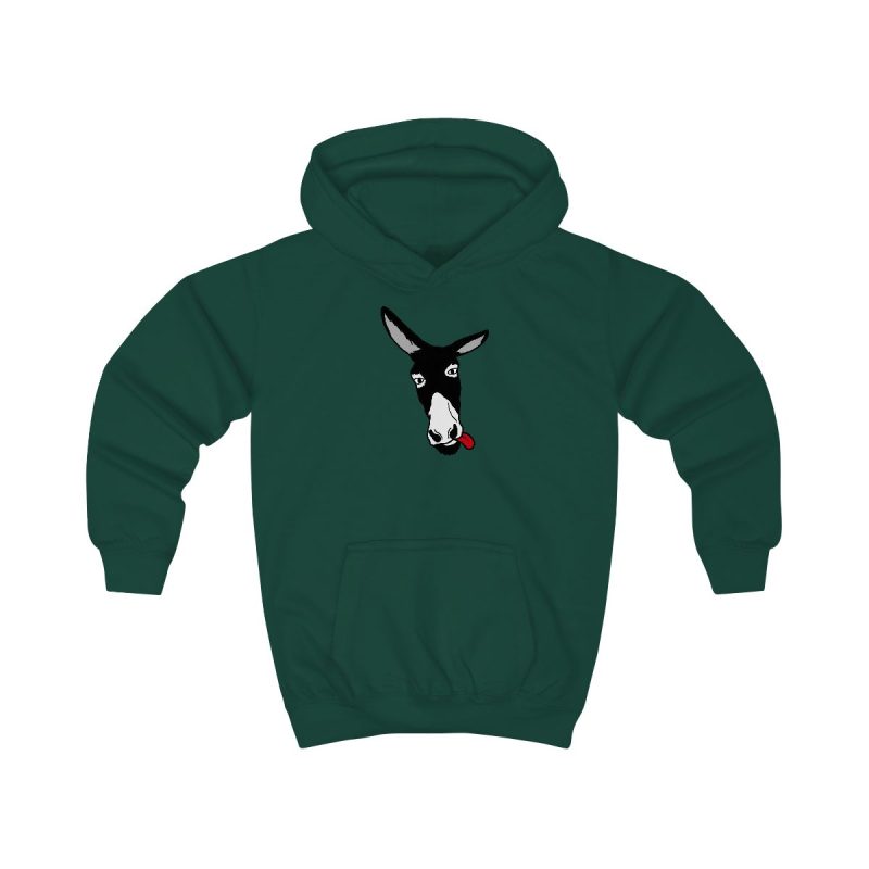 Sudadera con capucha infantil - Verde botella - Somera Sudadera con capucha infantil - Verde botella - Somera