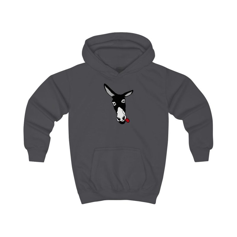 Sudadera con capucha infantil - Gris marengo - Somera