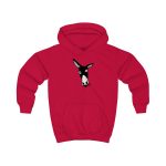 Sudadera con capucha infantil - Rojo fuego - Somera Sudadera con capucha infantil - Rojo fuego - Somera