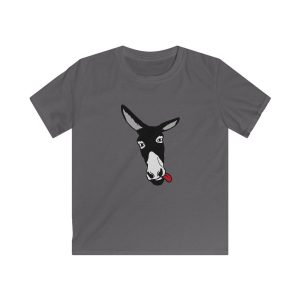 Camiseta infantil Softstyle - Gris marengo - Somera
