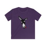 Camiseta infantil Softstyle - Morado - Somera