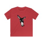Camiseta infantil Softstyle - Rojo - Somera