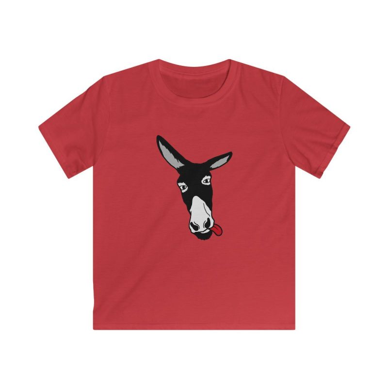 Camiseta infantil Softstyle - Rojo - Somera