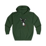 Sudadera con capucha y cremallera - Verde botella - Somera