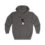 Sudadera con capucha y cremallera - Gris acero - Somera