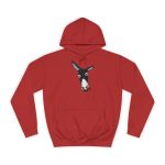 Sudadera universitaria - Rojo fuego - Somera