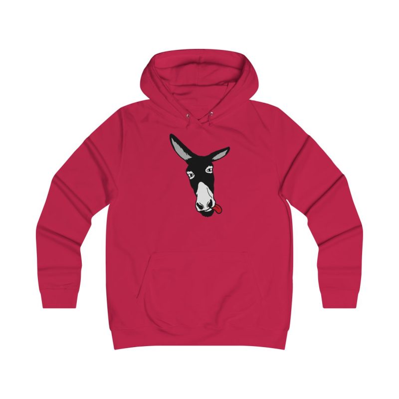 Sudadera universitaria mujer - Rojo fuego - Somera