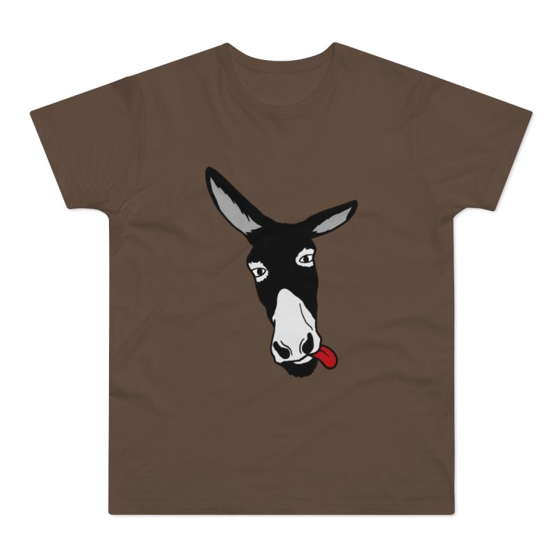 Camiseta hombre punto liso - Marron chocolate - Somera
