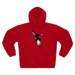 Sudadera capucha con cremallera premium - Rojo - Somera