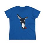 Camiseta mujer algodon medio - Azul royal - Somera Camiseta mujer algodon medio - Azul royal - Somera