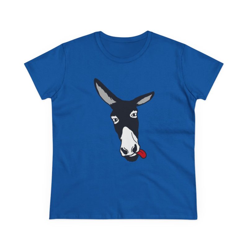 Camiseta mujer algodon medio - Azul royal - Somera