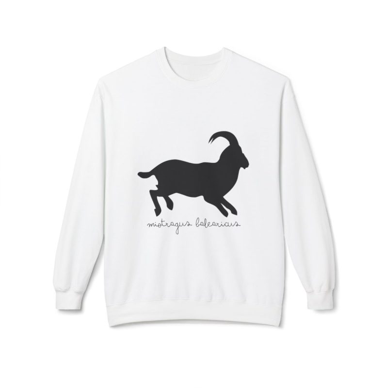 Sudadera Softstyle cuello redondo - Blanco - Miotragus balearicus