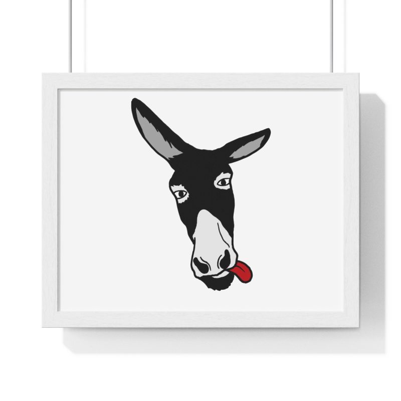 Poster enmarcado horizontal - Blanco - Somera