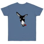 Camiseta punto liso - Azul vaquero - Somera Camiseta punto liso - Azul vaquero - Somera