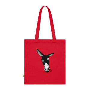 Bolsa de algodon organico - Rojo clasico - Somera
