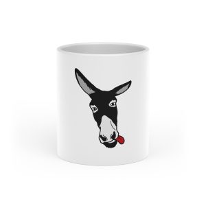 Taza con asa de corazon - Blanco - Somera