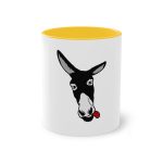 Taza bicolor - Amarillo dorado - Somera