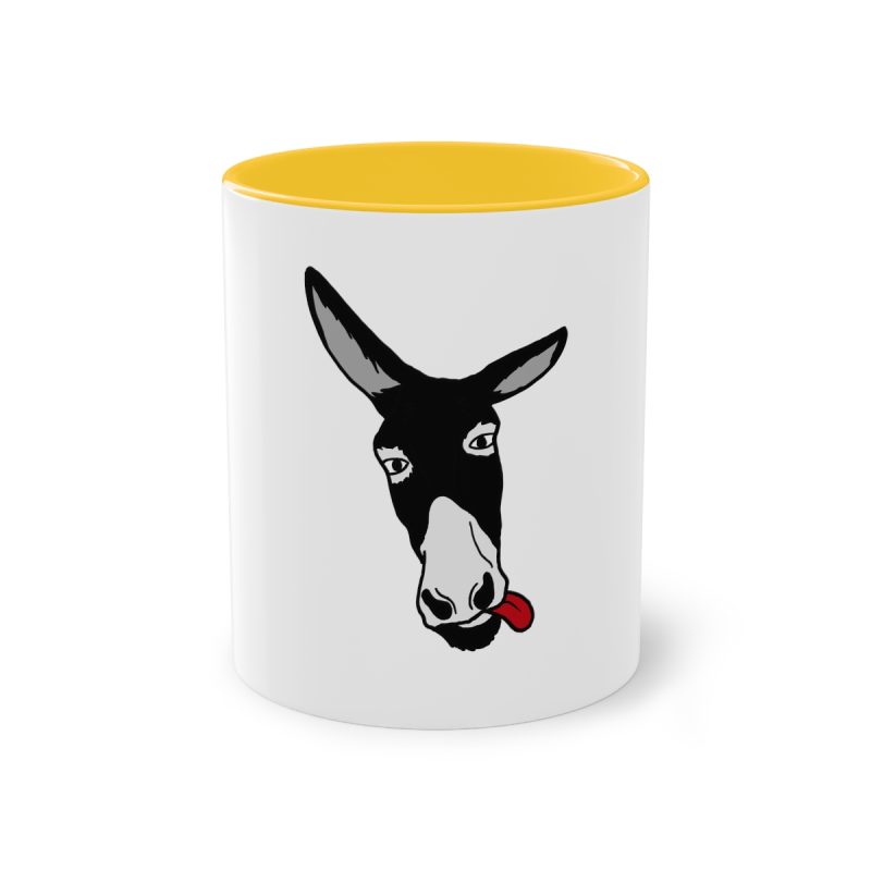 Taza bicolor - Amarillo dorado - Somera