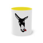 Taza bicolor - Amarillo - Somera