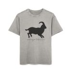 Camiseta oversize lavado acido - Gris asfalto - Miotragus balearicus