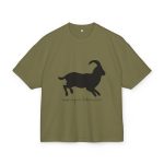 Camiseta box ultra gruesa - Verde oliva - Miotragus balearicus