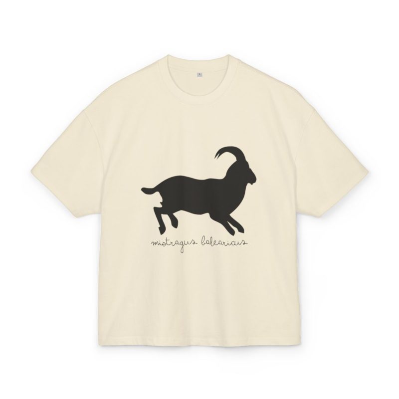 Camiseta box ultra gruesa - Arena - Miotragus balearicus