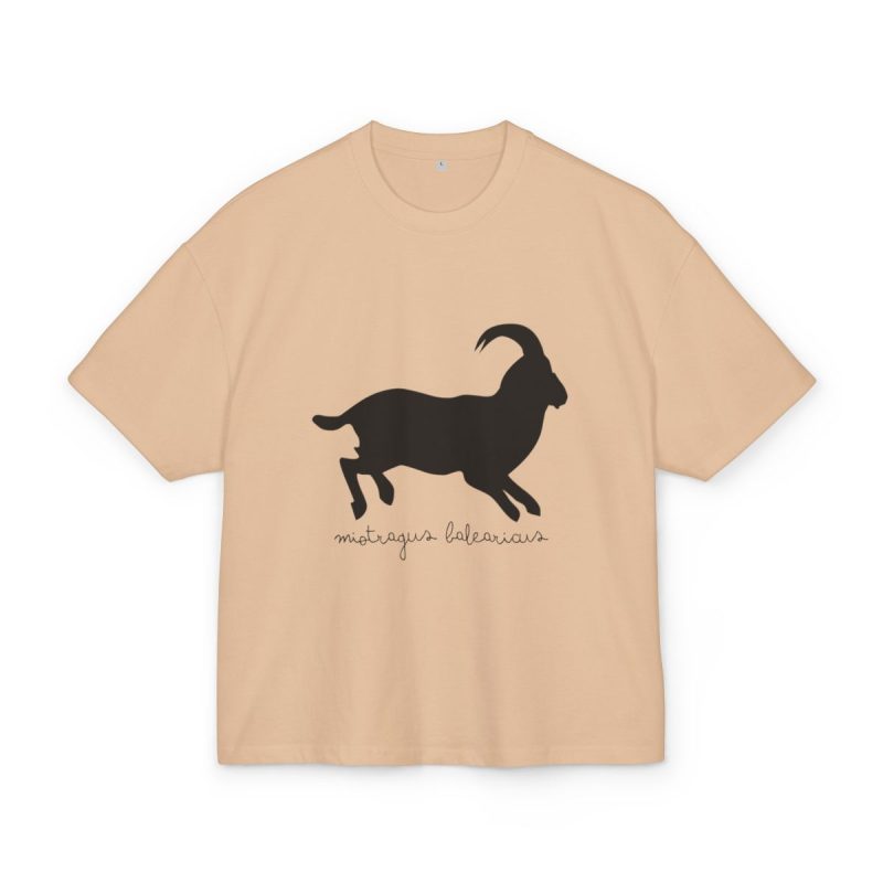 Camiseta box ultra gruesa - Beis - Miotragus balearicus