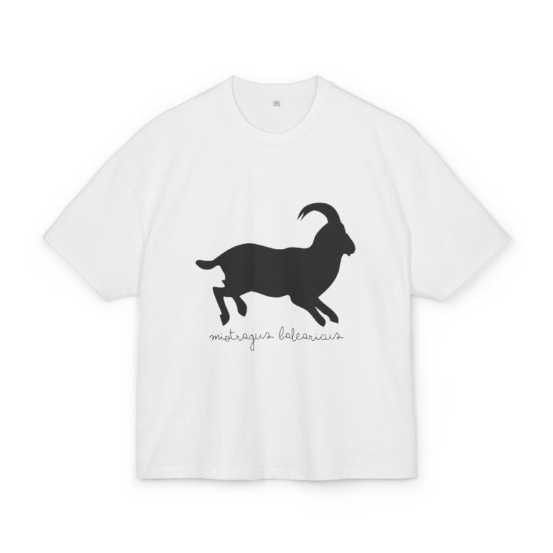 Camiseta box ultra gruesa - Blanco - Miotragus balearicus