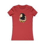 Camiseta mujer Favorite - Rojo - Camiseta Eriço Surf Camiseta mujer Favorite - Rojo - Camiseta Eriço Surf