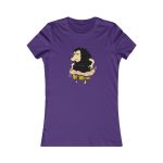 Camiseta mujer Favorite - Morado equipo - Camiseta Eriço Surf Camiseta mujer Favorite - Morado equipo - Camiseta Eriço Surf