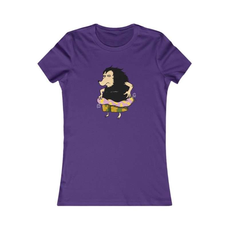 Camiseta mujer Favorite - Morado equipo - Camiseta Eriço Surf