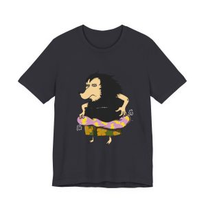 Camiseta jersey manga corta - Gris oscuro - Camiseta Eriço Surf