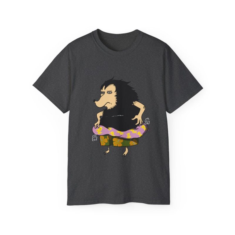 Camiseta ultra algodon - Gris oscuro jaspeado - Camiseta Eriço Surf