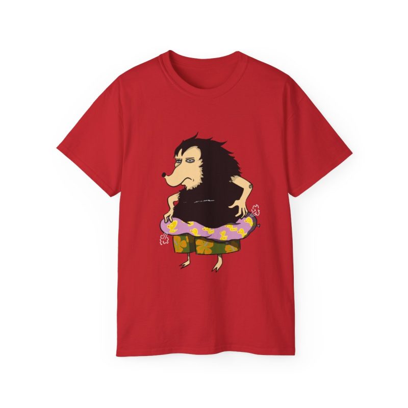 Camiseta ultra algodon - Rojo - Camiseta Eriço Surf