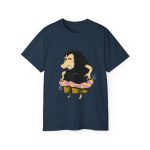 Camiseta ultra algodon - Azul crepusculo - Camiseta Eriço Surf Camiseta ultra algodon - Azul crepusculo - Camiseta Eriço Surf