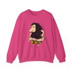 Sudadera cuello redondo - Fucsia intenso - Camiseta Eriço Surf Sudadera cuello redondo - Fucsia intenso - Camiseta Eriço Surf