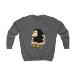 Sudadera infantil - Gris marengo - Camiseta Eriço Surf Sudadera infantil - Gris marengo - Camiseta Eriço Surf