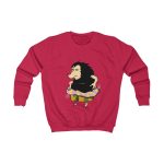 Sudadera infantil - Rojo fuego - Camiseta Eriço Surf Sudadera infantil - Rojo fuego - Camiseta Eriço Surf