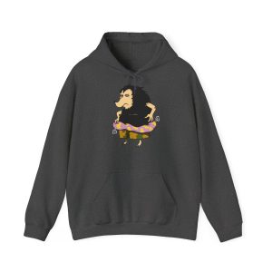 Sudadera con capucha - Gris oscuro jaspeado - Camiseta Eriço Surf