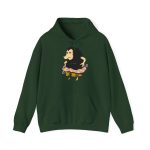 Sudadera con capucha - Verde bosque - Camiseta Eriço Surf
