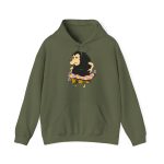 Sudadera con capucha - Verde militar - Camiseta Eriço Surf