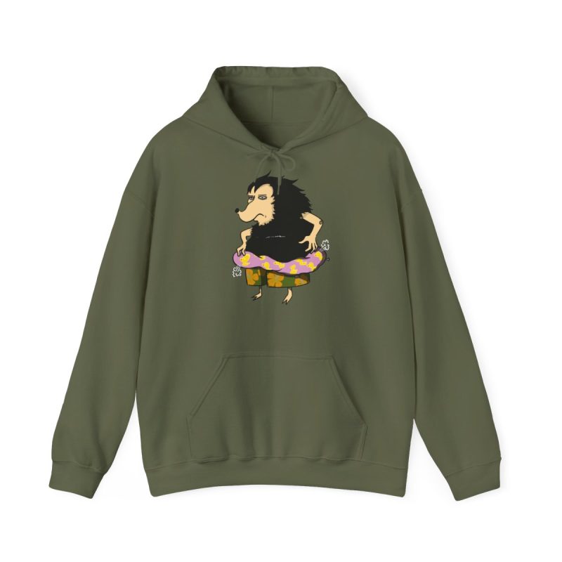 Sudadera con capucha - Verde militar - Camiseta Eriço Surf
