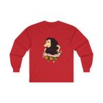 Camiseta manga larga - Rojo - Camiseta Eriço Surf