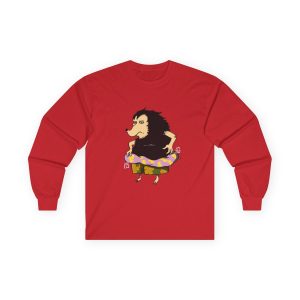 Camiseta manga larga - Rojo - Camiseta Eriço Surf